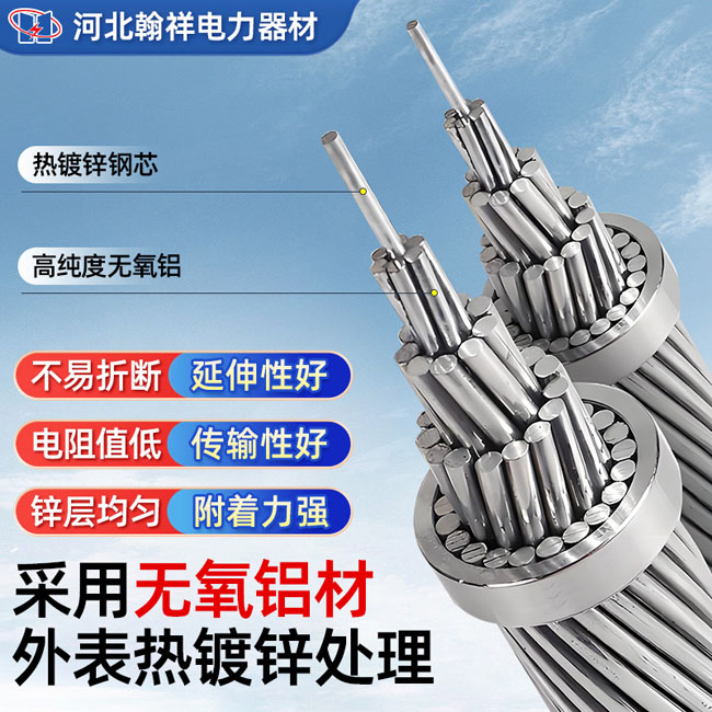 電力輸送鋁包鋼絞線(xiàn)